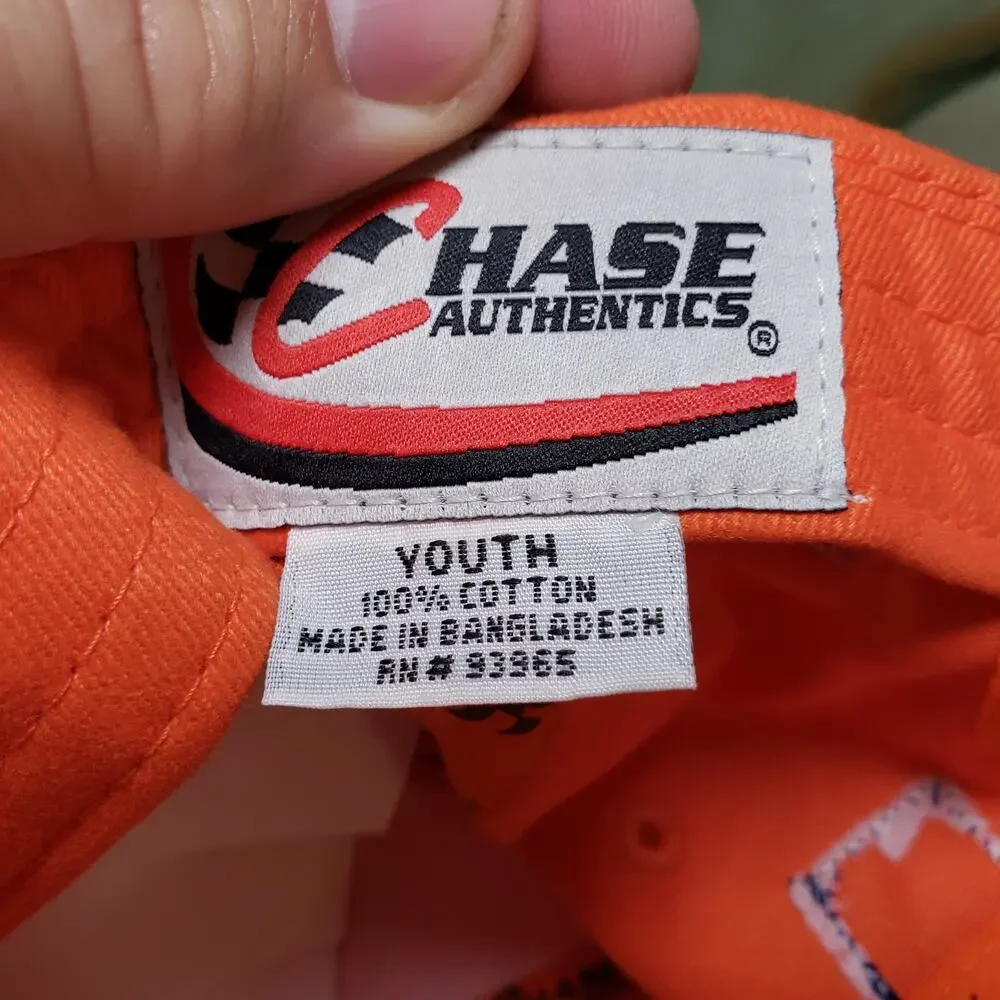 Y2K Tide Racing #32 Ricky Craven Signed Nascar Hat Cap Orange‎ Autographed New